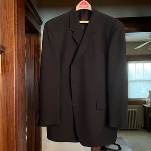 Mens sport coat. Kenneth Cole New York. Black/Charcoal.